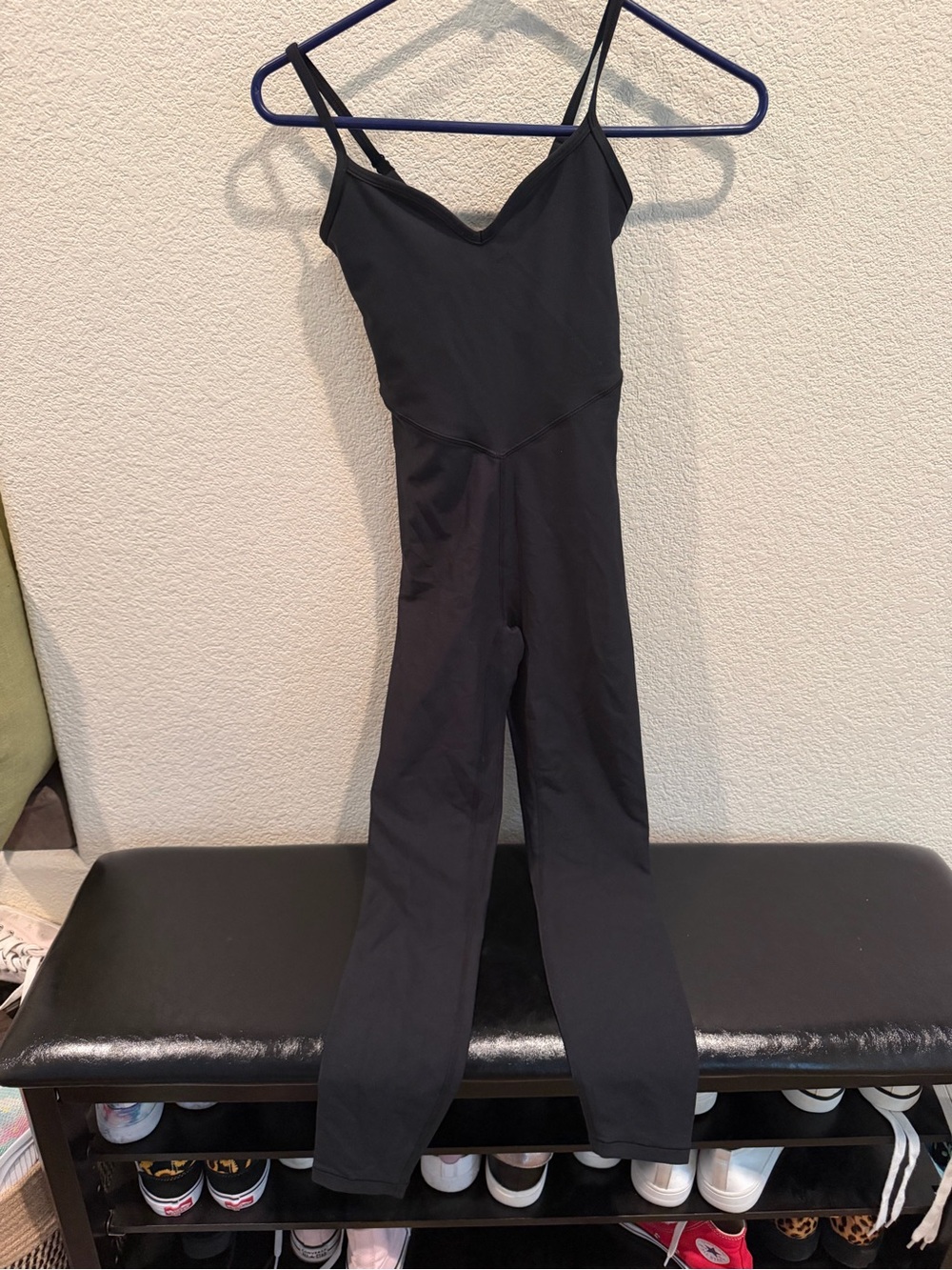 Sincerely Jules Black V-Neck Spaghetti-Strap Jumpsuit